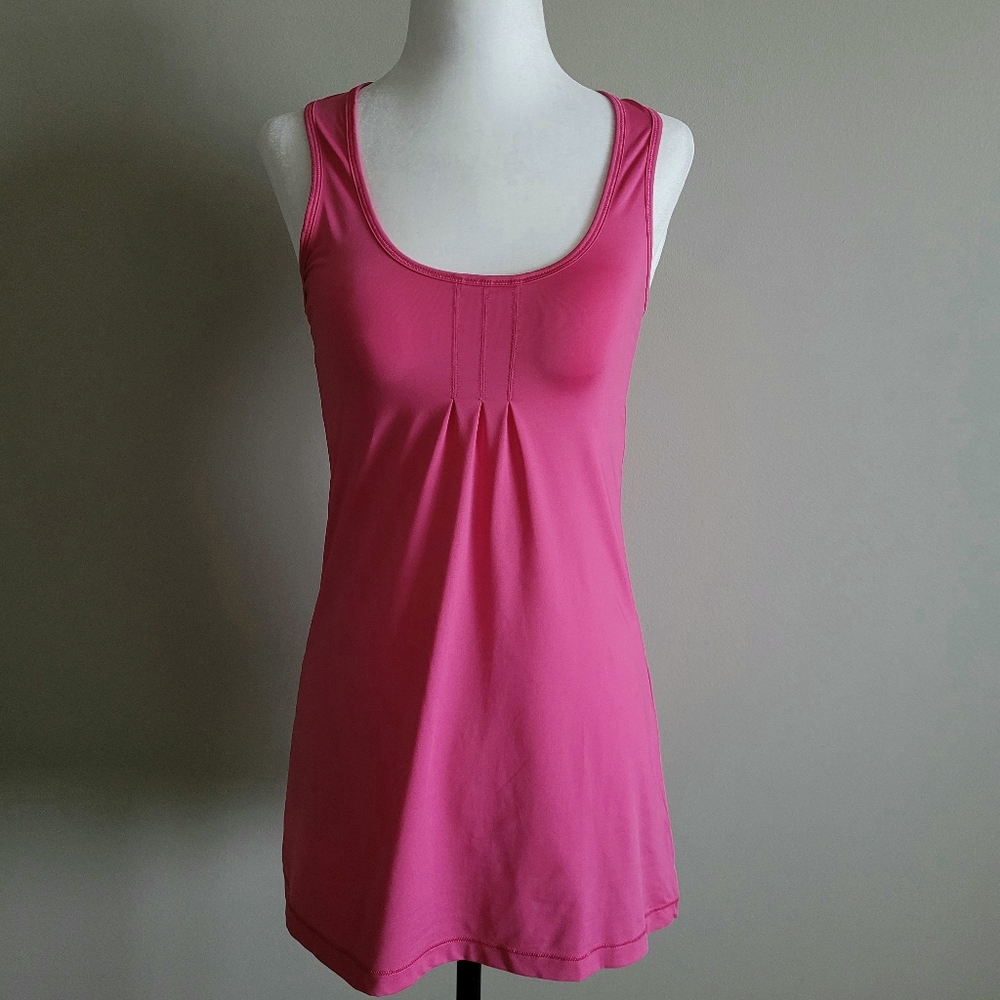 Casall Athletic Tank, Pink, Size 4